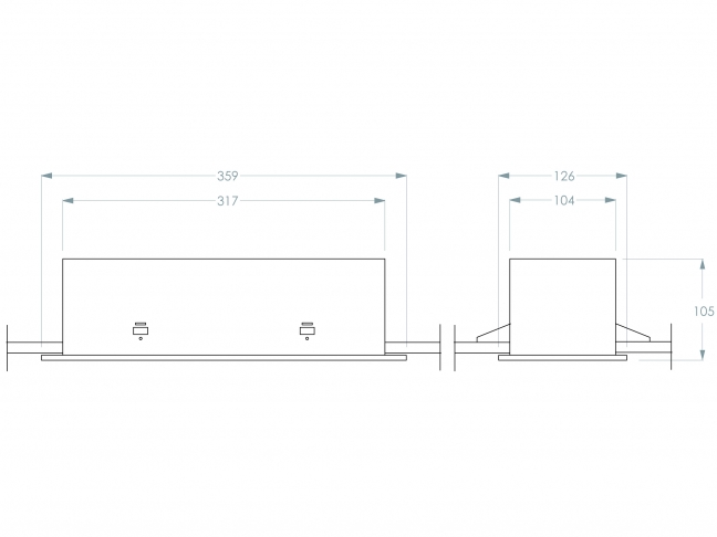 7L0606L (no longer available) - technical drawing