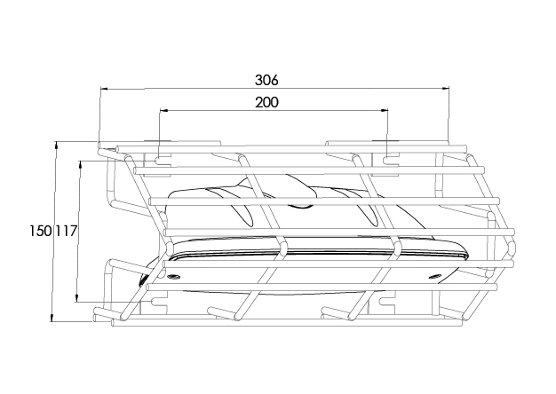 200BK - technische tekening