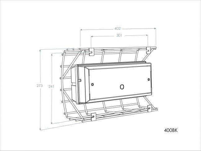 400BK - technical drawing