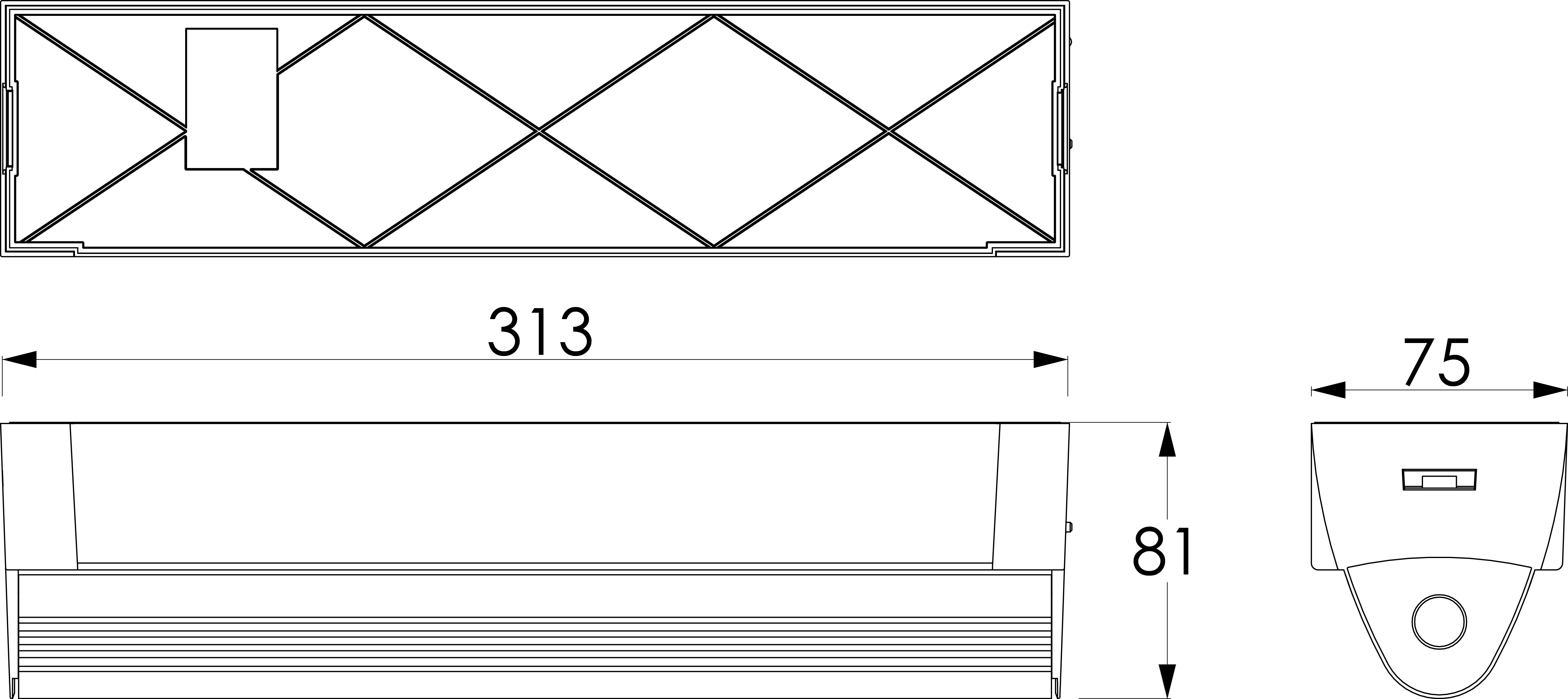 5AY0606W - technische tekening