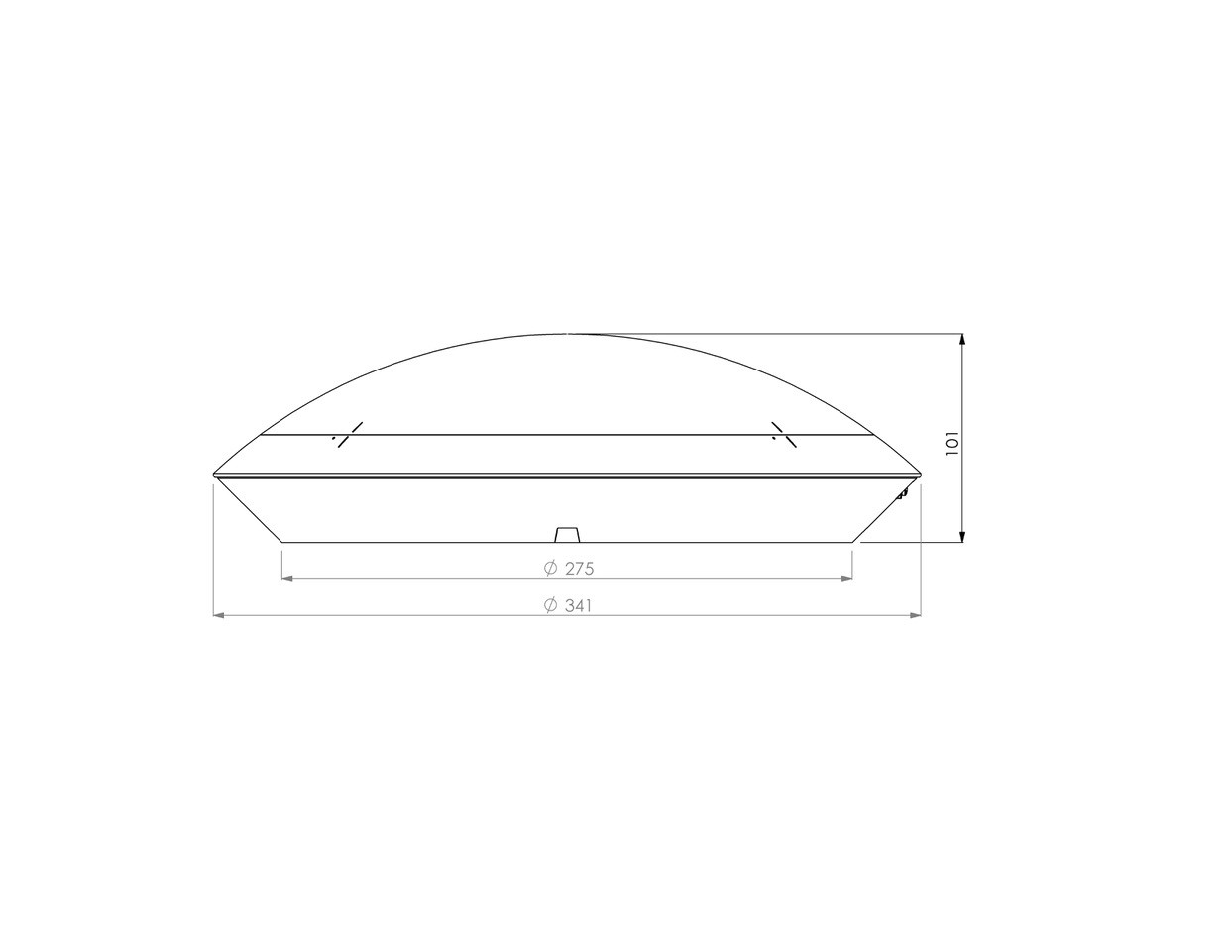 1L1200SW3K (3000K) - technische tekening