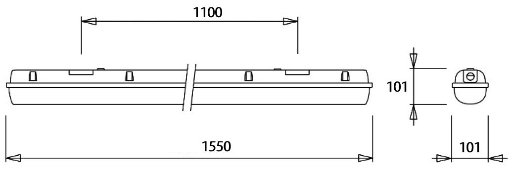9L3030S - technische tekening