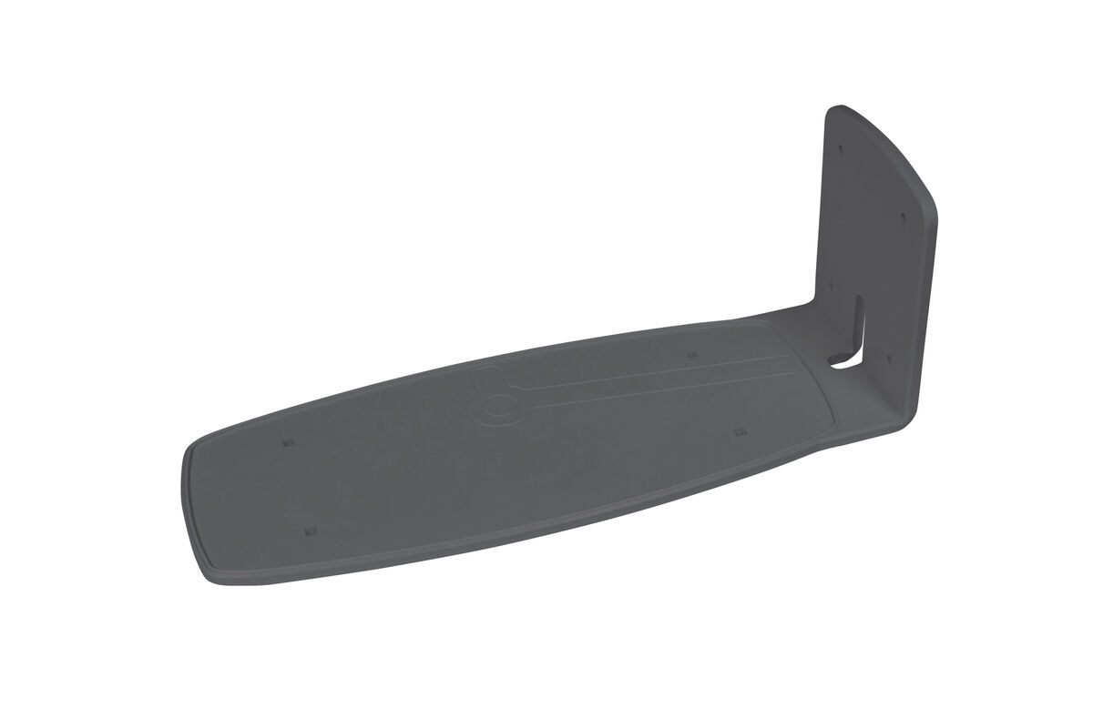 440PLW090G (ophangplaat wand 90° donkergrijs)
