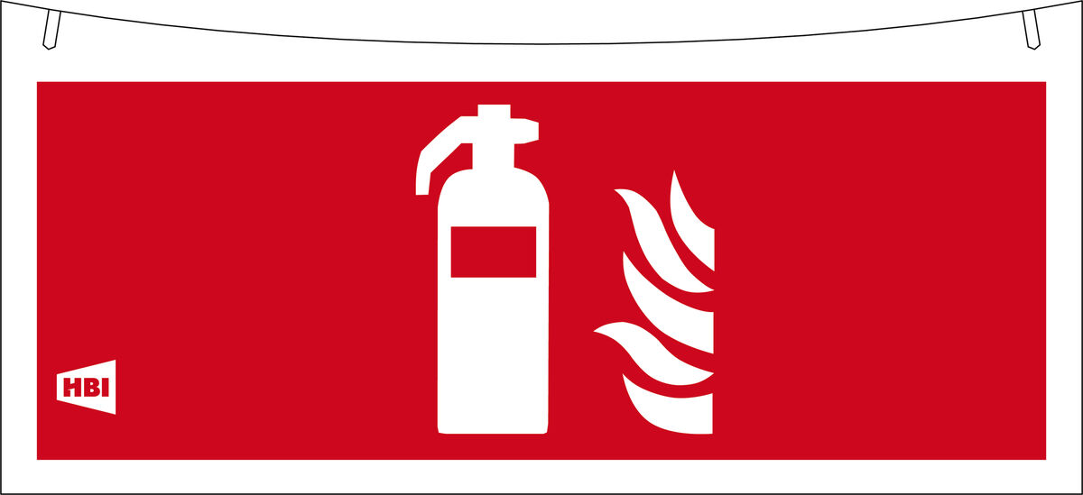 440PGGK (pictoplaat incl. kap - brandblusser, dubbelzijdig)